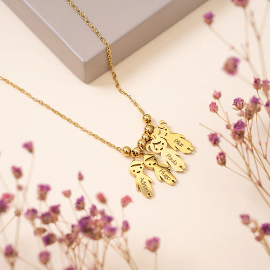 ❤️Collar Mi Familia Personalizado
